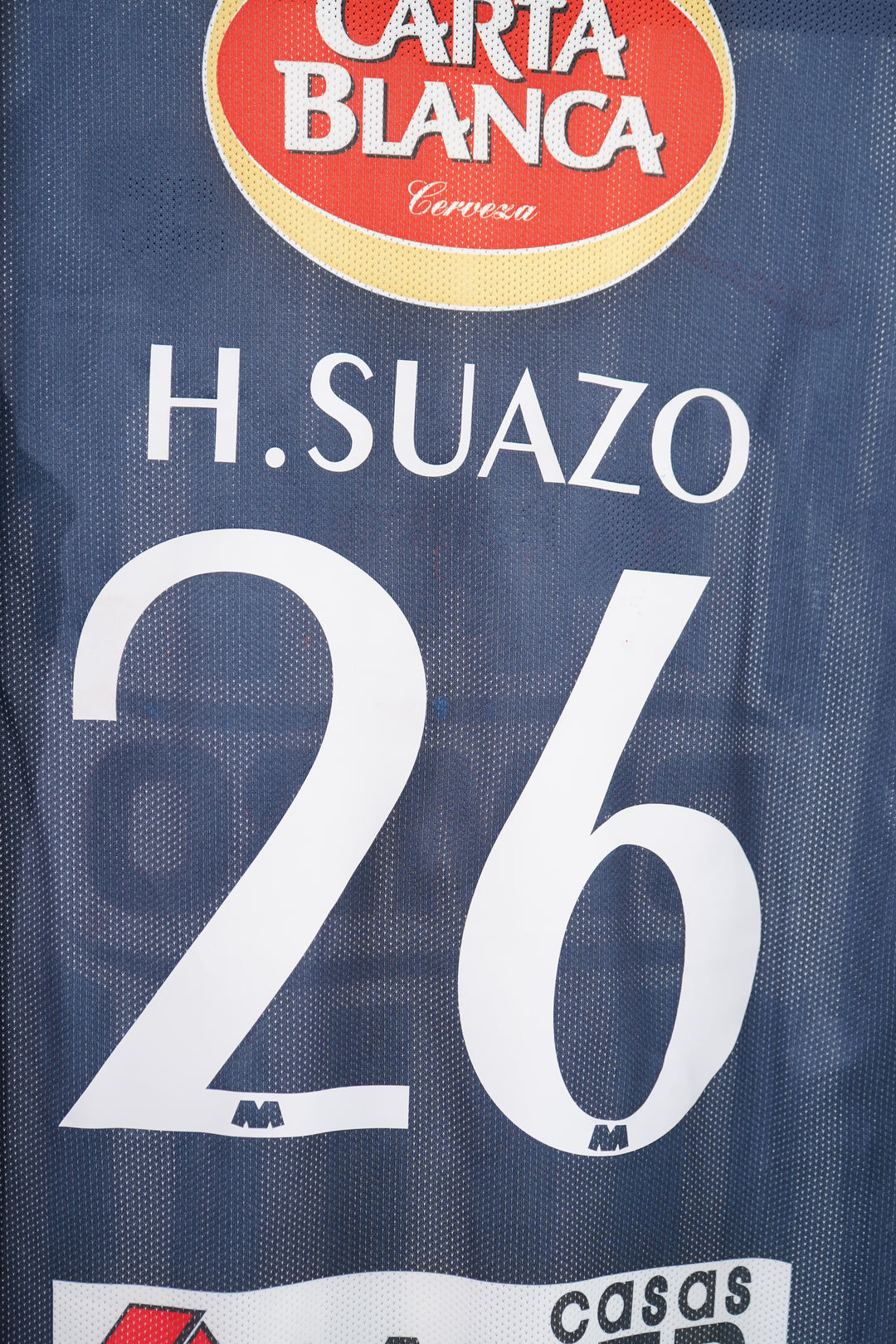 (Utileria) Rayados 2011-12 H.Suazo #26 - M (9/10)