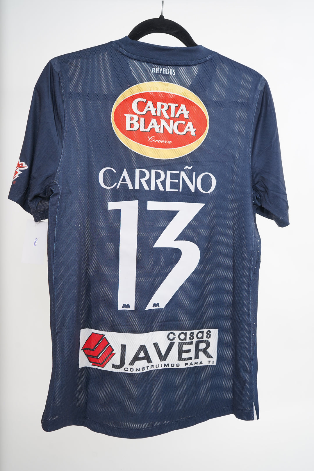 (Utileria) Rayados 2011-12 Carreño #13 - M (9/10)