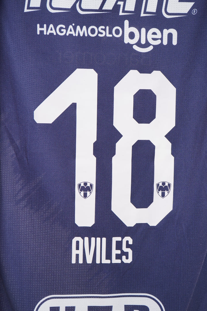 (Utileria) Rayados 2018-19 Aviles #18 - S (8/10)