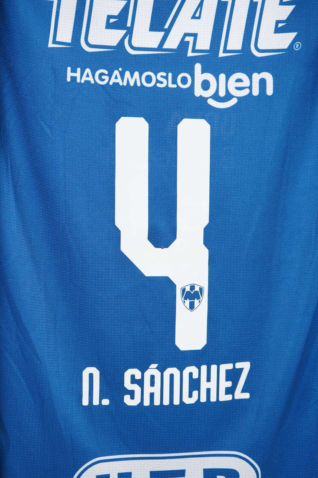 (Utileria) Rayados 2018-19 N.Sanzhez #4 - L (9/10)