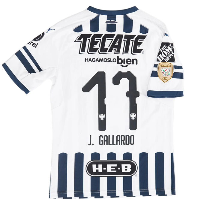 (Utileria) Rayados 2018-19 J.Gallardo #17 - M (9/10)