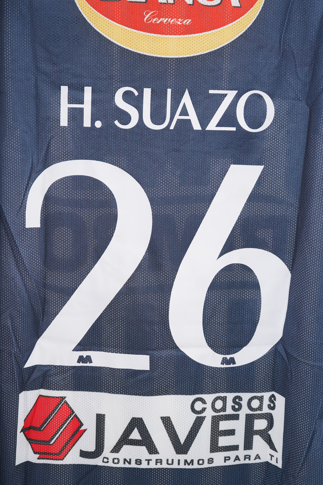 (Utileria) Rayados 2010-2011 #26 H. Suazo - M (8/10)