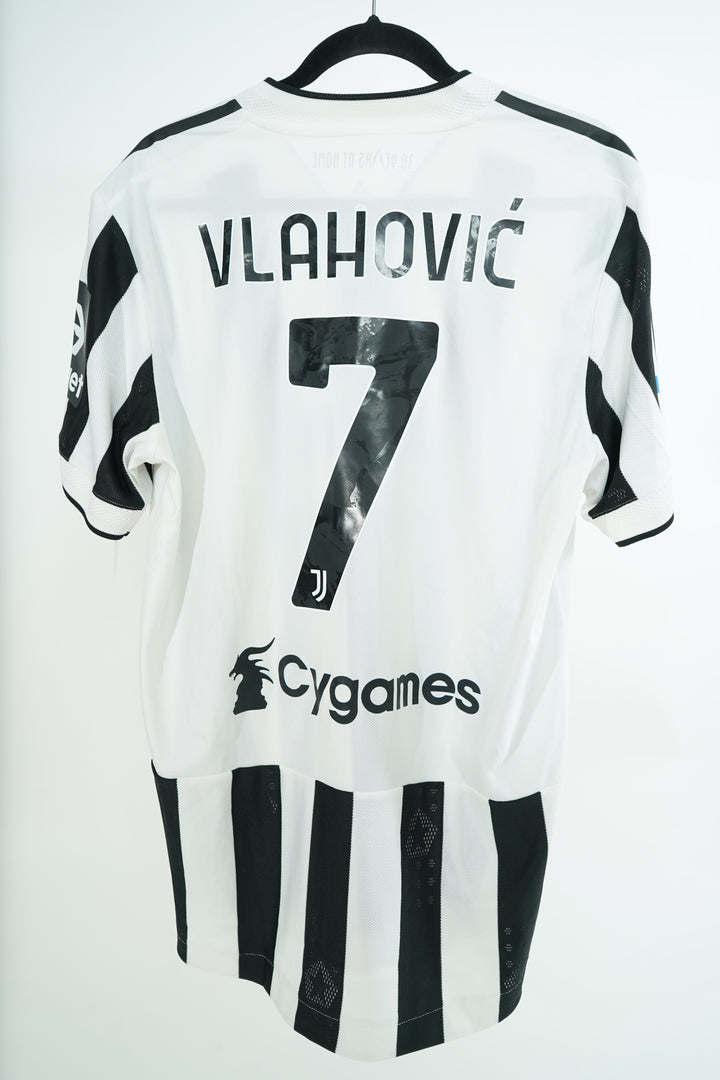(Utileria) Juventus 2021-22 Vlahovic #7 - XL (9/10)