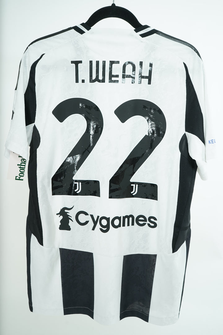 (Utileria) Juventus 2024-25 T.Weah #22 - L (9/10)