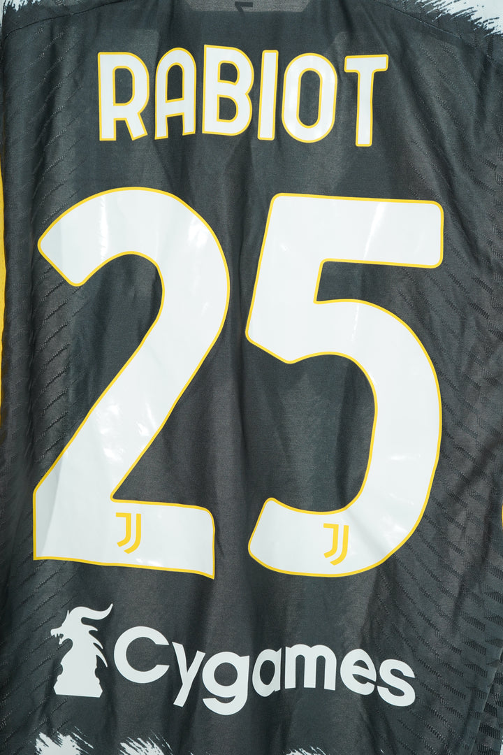 (Utileria) Juventus 2023-24 Rabiot #25 - XL (9/10)
