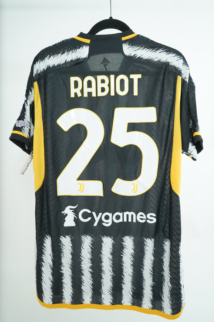 (Utileria) Juventus 2023-24 Rabiot #25 - XL (9/10)