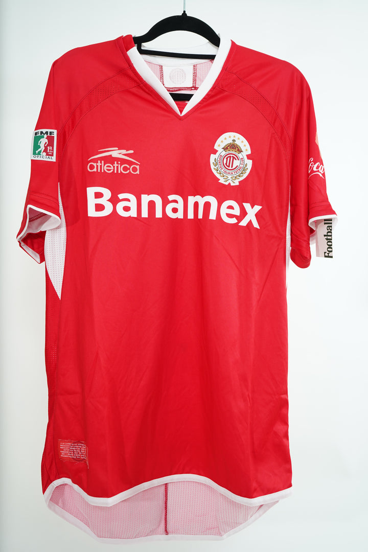 (Utileria) Toluca 2008-09 Da Silva #3 - XL (8/10)