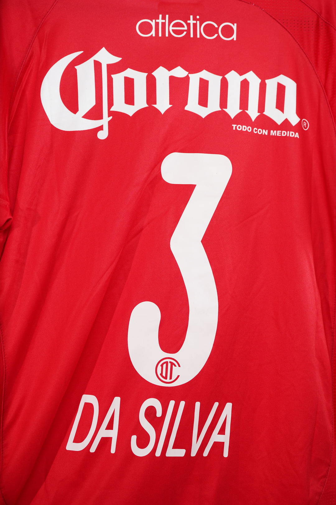 (Utileria) Toluca 2008-09 Da Silva #3 - XL (8/10)
