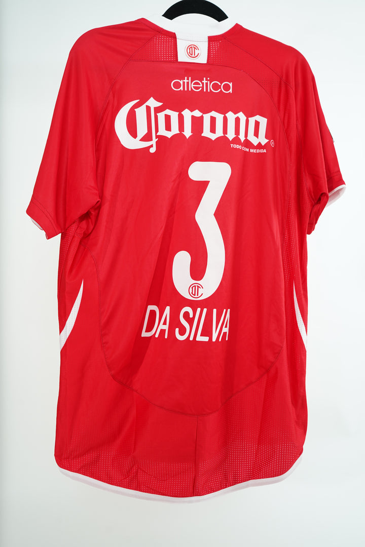 (Utileria) Toluca 2008-09 Da Silva #3 - XL (8/10)
