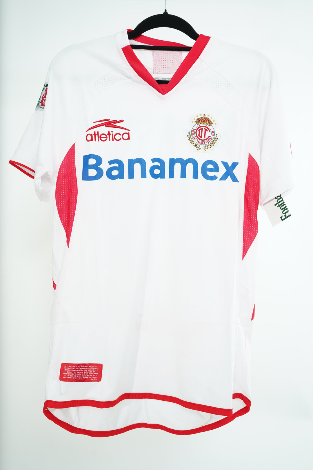 (Utileria) Toluca 2008-09 Sinha #10 - S (8/10)