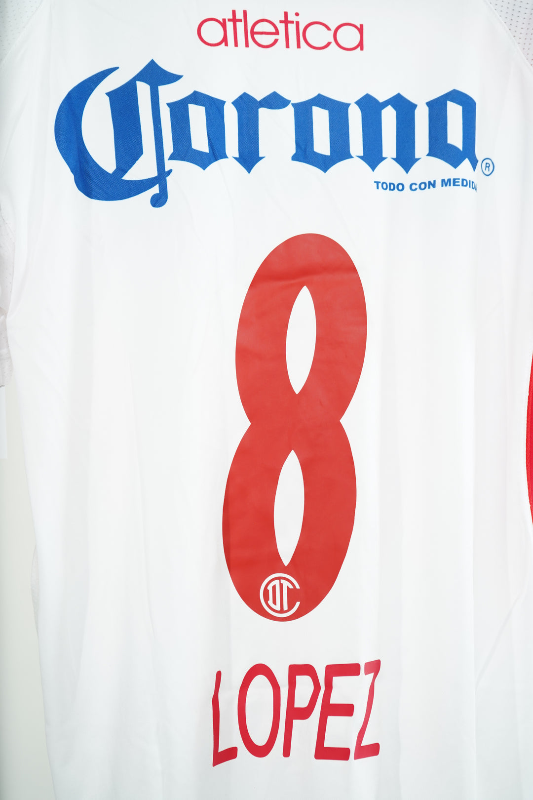 (Utileria) Toluca 2009-10 Lopez #8 - S (8/10)
