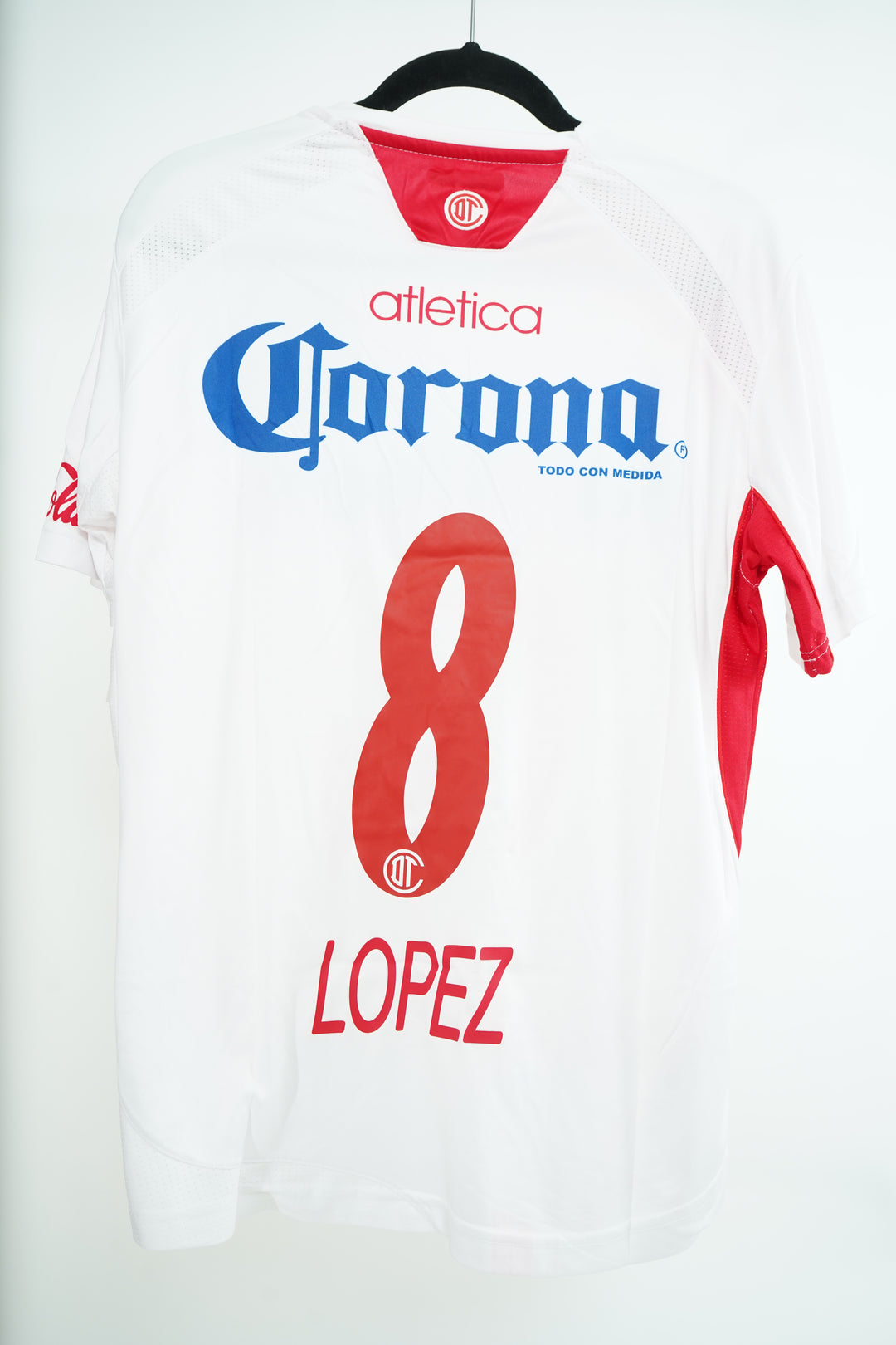 (Utileria) Toluca 2009-10 Lopez #8 - S (8/10)
