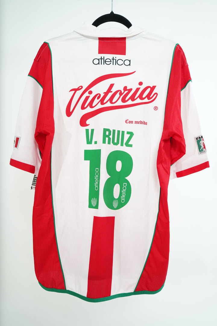 (Utileria) Necaxa 2004-05 V.Ruiz #18 - L (9/10)