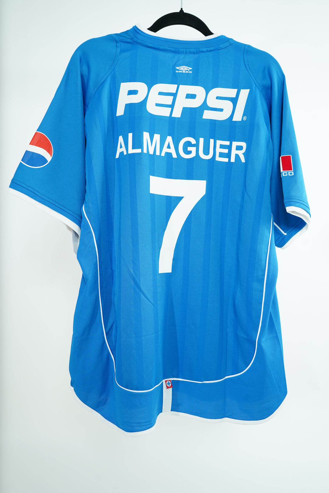 (Utileria) Cruz Azul 2002-03 Almaguer #7 - XL (9/10)