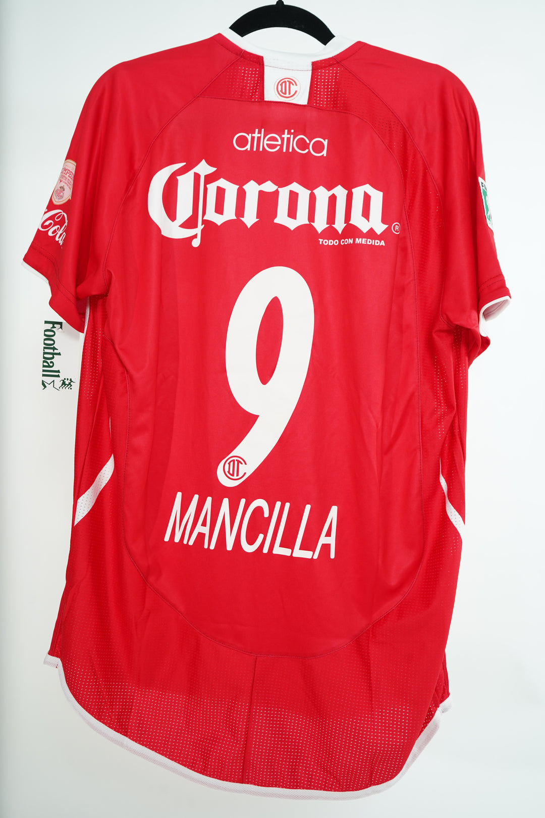 (Utileria) Toluca 2008-09 Mancilla #9 - L (8/10)