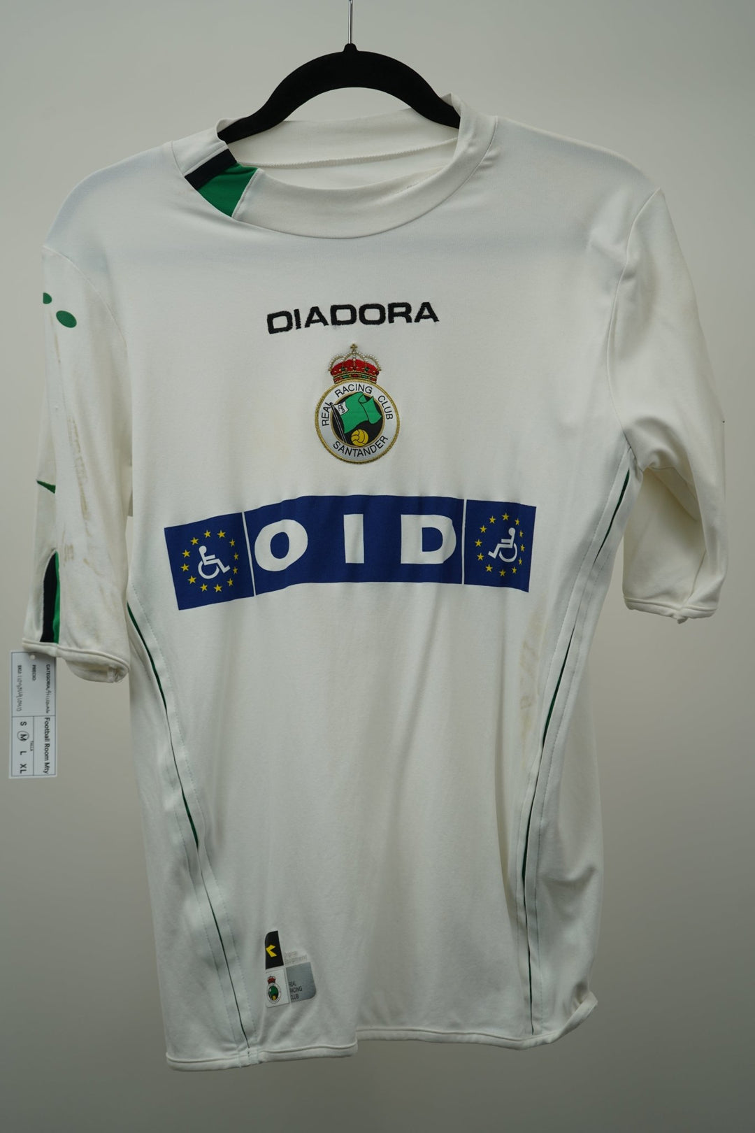 Racing Santander Local 2003 - 2004 - The Football Room Mty