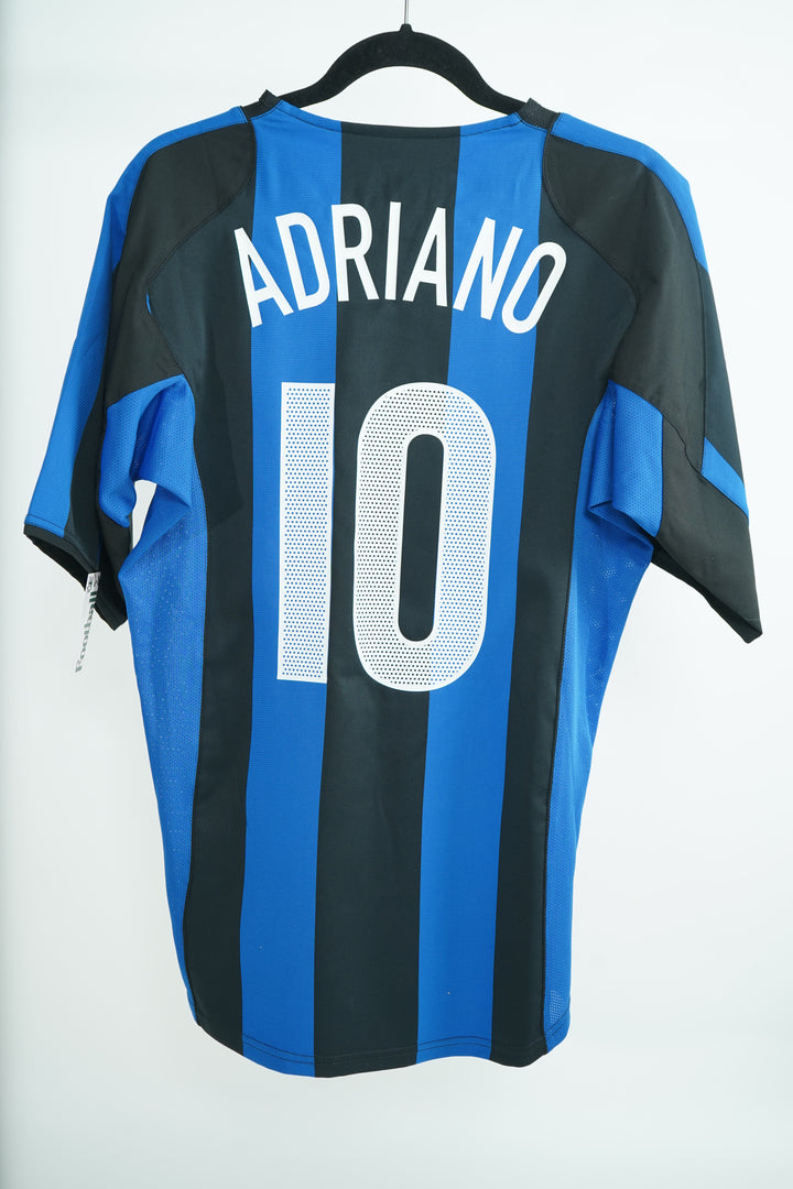 Inter Milan 2004-2005 #10 Adriano - M (9/10)
