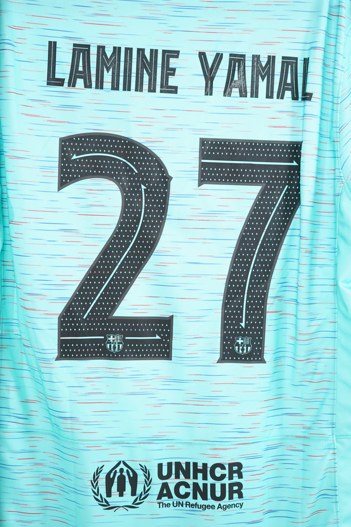 Barcelona 2023-2024 Lamine Yamal #27 - L (9/10)