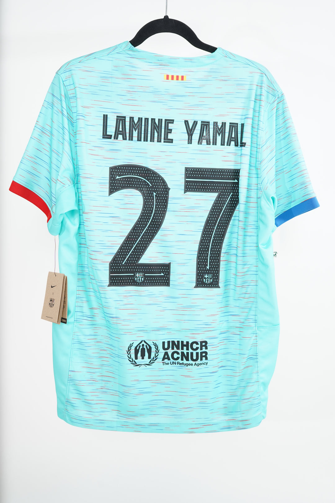Barcelona 2023-2024 Lamine Yamal #27 - L (9/10)