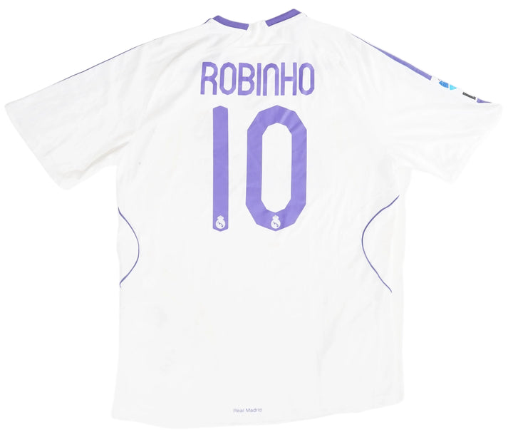 (Utileria) Real Madrid 2007-2008 #10 Robinho - L (7/10)