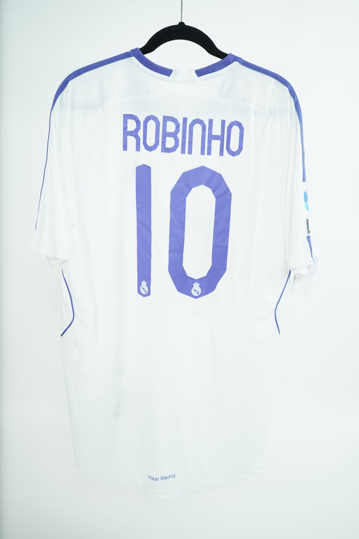 (Utileria) Real Madrid 2007-2008 #10 Robinho - L (7/10)