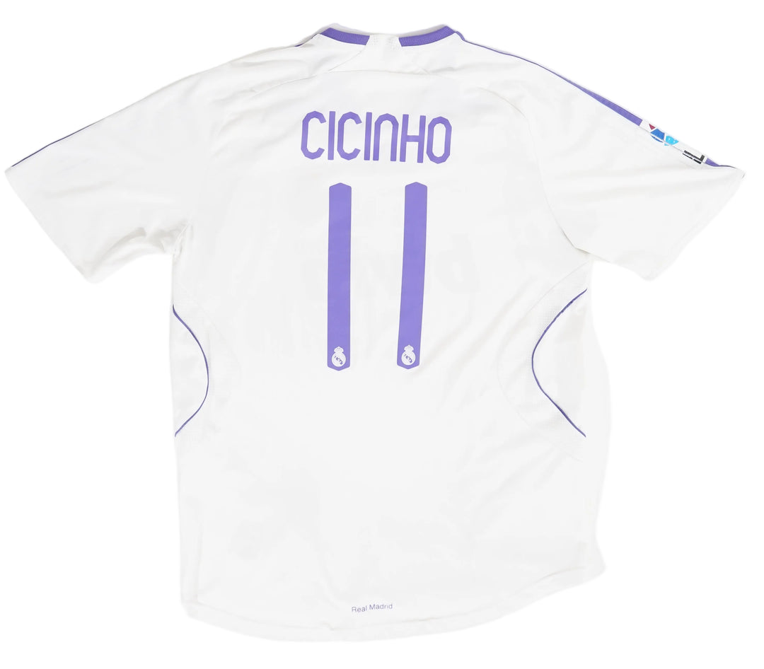 (Utileria) Real Madrid 2007-2008 #11 Cicinho - L (7/10)