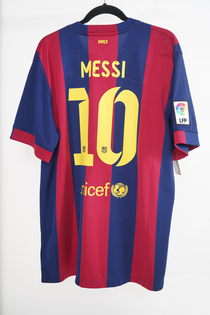 Barcelona 2014-2015 Messi 10 - XL (9/10)