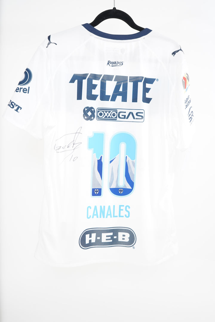 (Utileria Firmada) Rayados 2025-2026 #10 Canales - M (9/10)