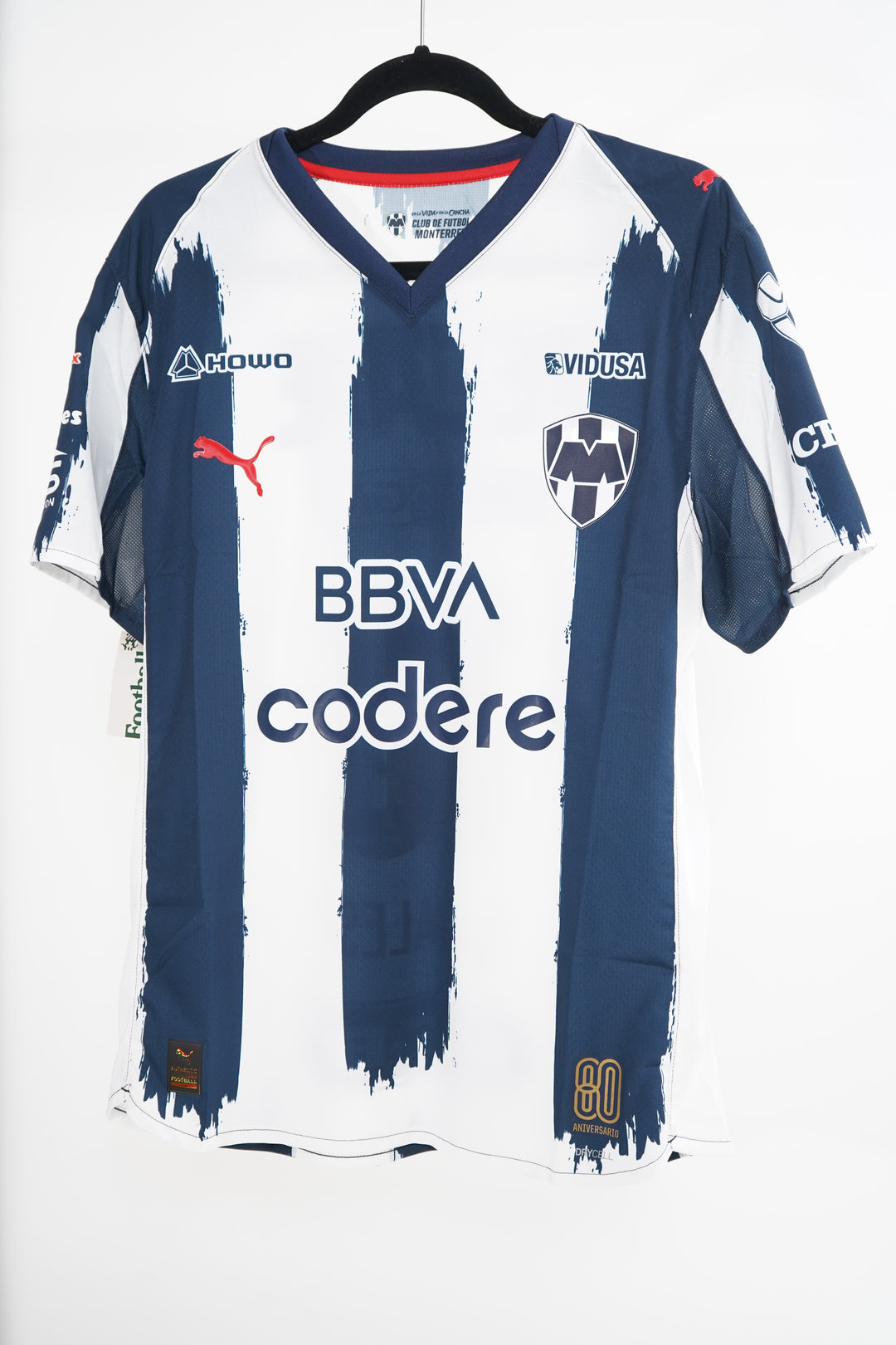 (Utileria Firmada) Rayados 2025-2026 #10 Canales - M (9/10)