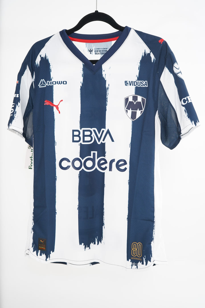 (Utileria Firmada) Rayados 2025-2026 #10 Canales - M (9/10)