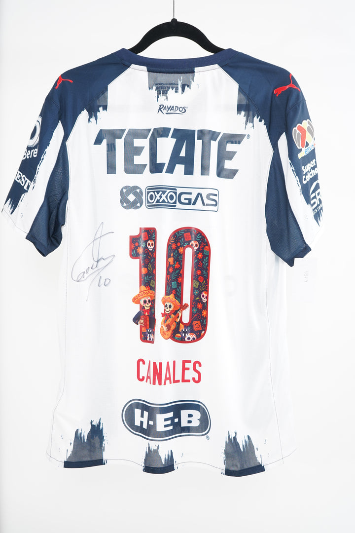 (Utileria Firmada) Rayados 2025-2026 #10 Canales - M (9/10)