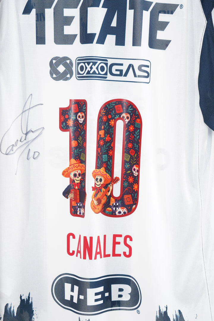 (Utileria Firmada) Rayados 2025-2026 #10 Canales - M (9/10)