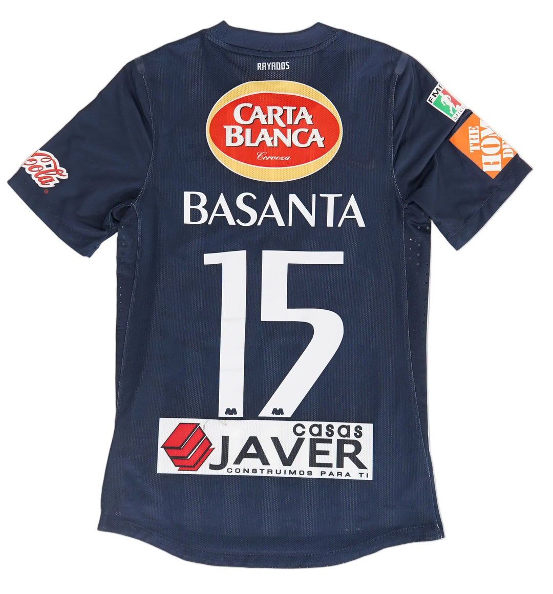 (Version Jugador) Rayados 2010-2011 #15 Basanta - S (9/10)