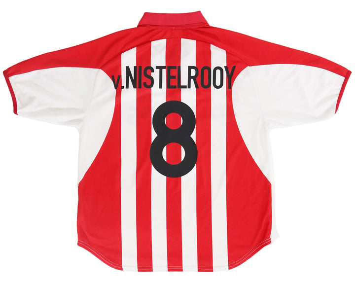 PSV 2000-2001 #8 Van Nistelrooy - XL (8/10)