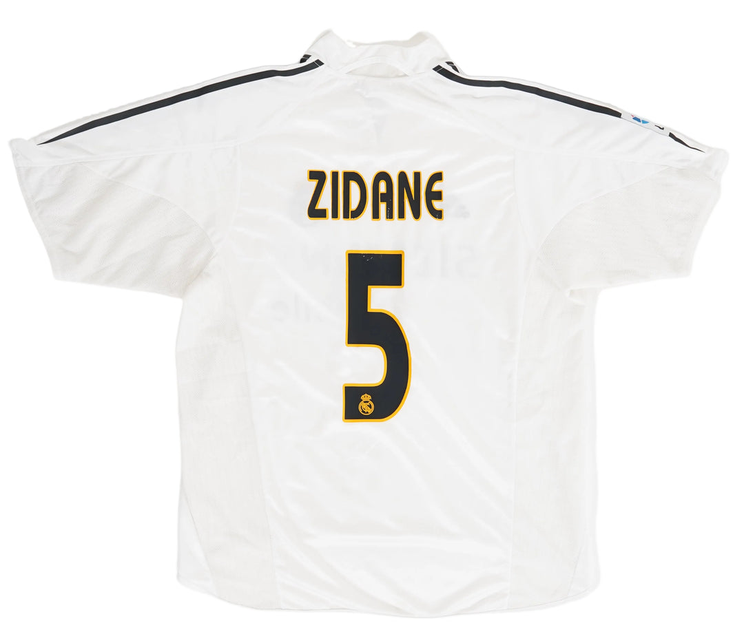 Real Madrid 2004-2005 #5 Zidane - L (8/10)