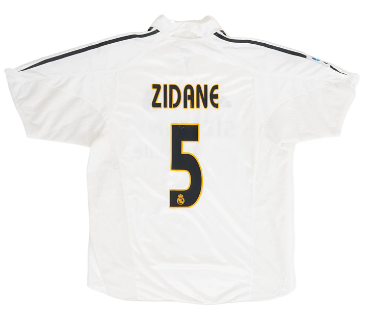 Real Madrid 2004-2005 #5 Zidane - L (8/10)