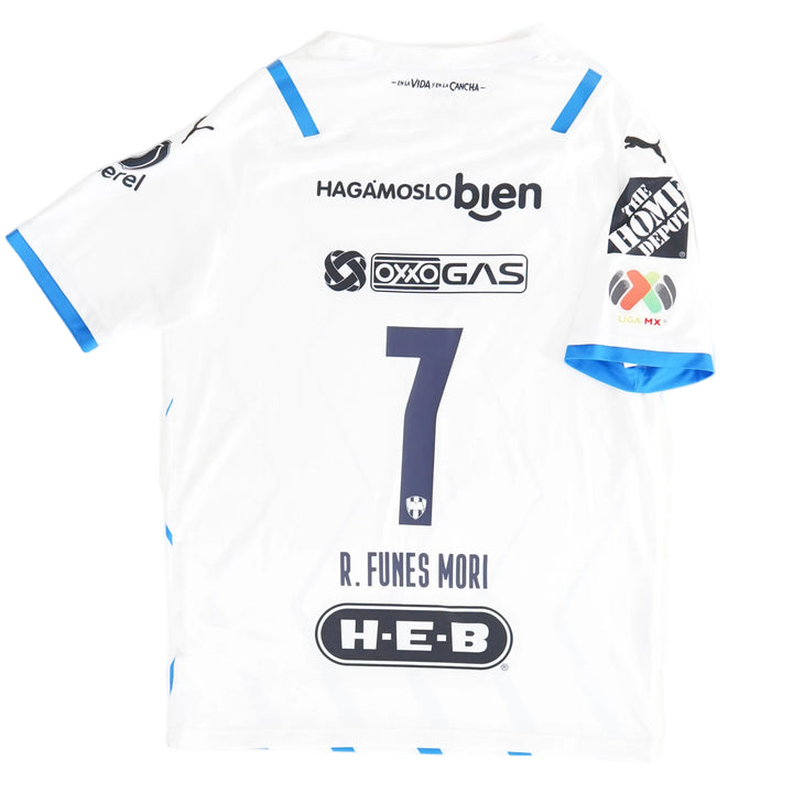 (Version Jugador) Rayados 2021-22 #7 Funes Mori - M (10/10)