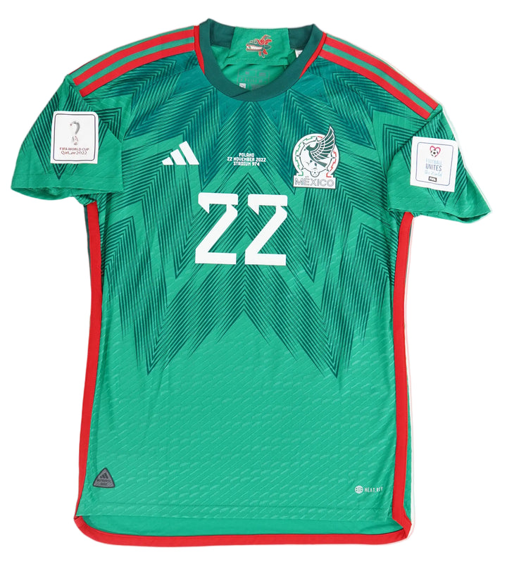 (Utileria) Mexico 2022 #22 Lozano - M (9/10)
