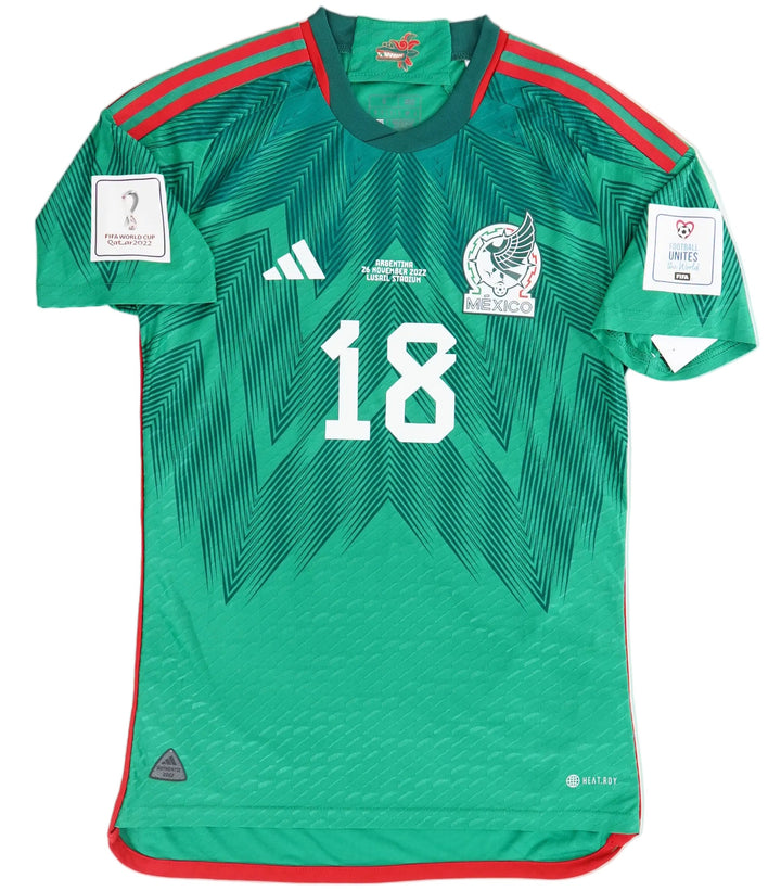 (Utileria) Mexico 2022 #18 Guardado - S (9/10)