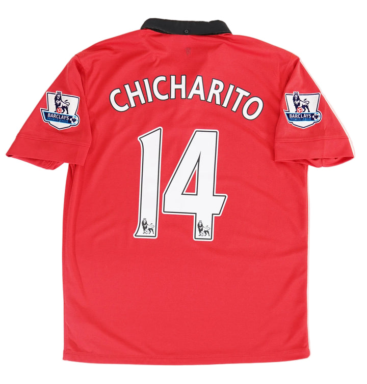 (Version Jugador) Manchester United 2013-14 #14 Chicharito - M (8/10)