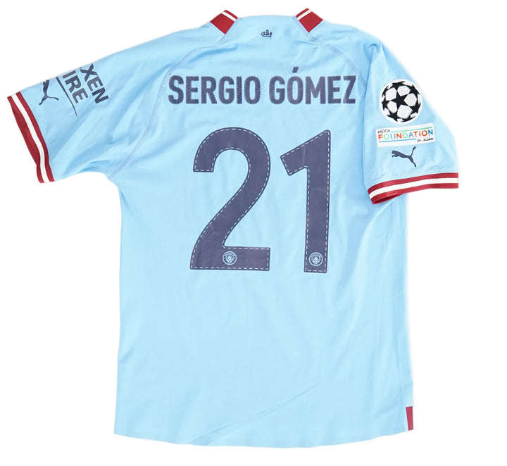 (Utileria) Manchester City 2022-2023 #21 Sergio Gomez - M (9/10)