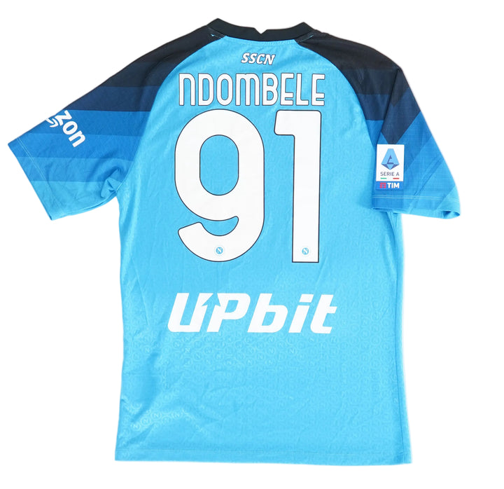 (Matchworn) Napoli 2022-2023 #91 Ndombele - L (9/10)