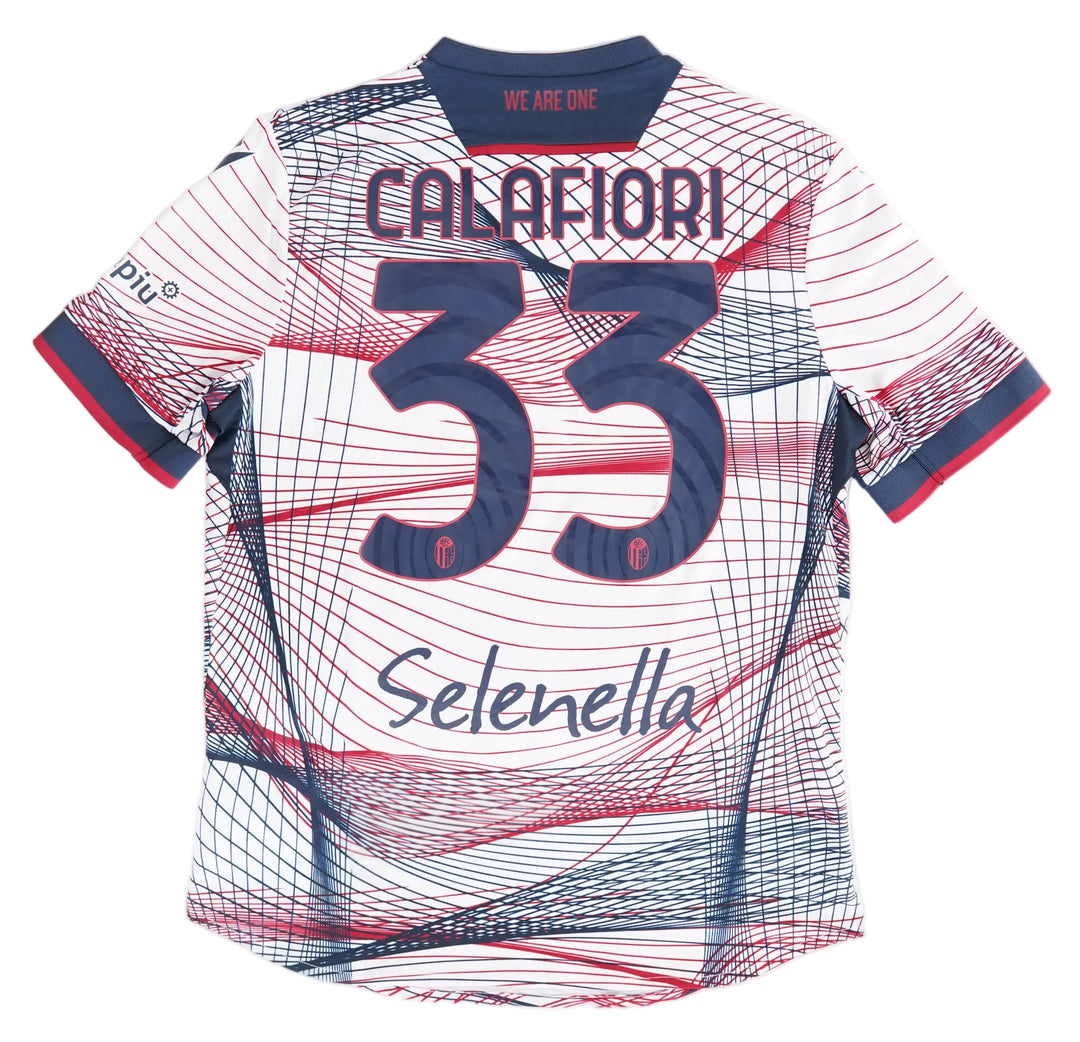 (Matchworn) Bologna 2023-2024 #33 Calafiori - XL (9/10)