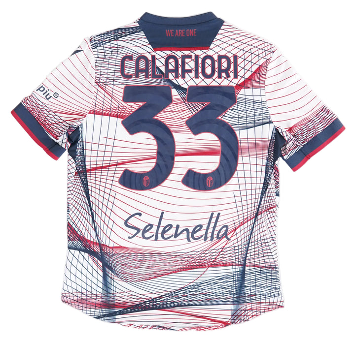 (Matchworn) Bologna 2023-2024 #33 Calafiori - XL (9/10)