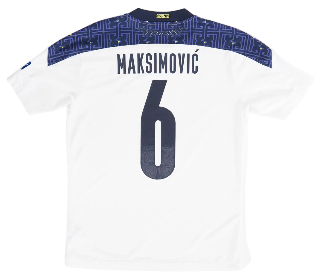 (Utileria) Serbia 2020-2021 #6 Maksimovic - M (9/10)