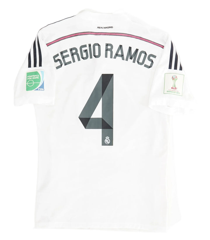 (Utileria) Real Madrid 2014 #4 Sergio Ramos - S (8/10)