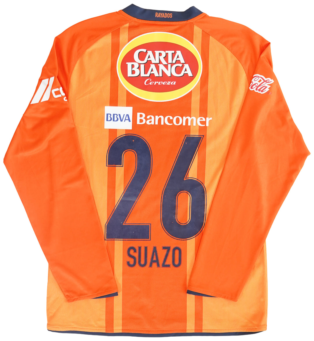 (Version Jugador) Rayados 2008-2009 #26 H. Suazo - M (8/10)