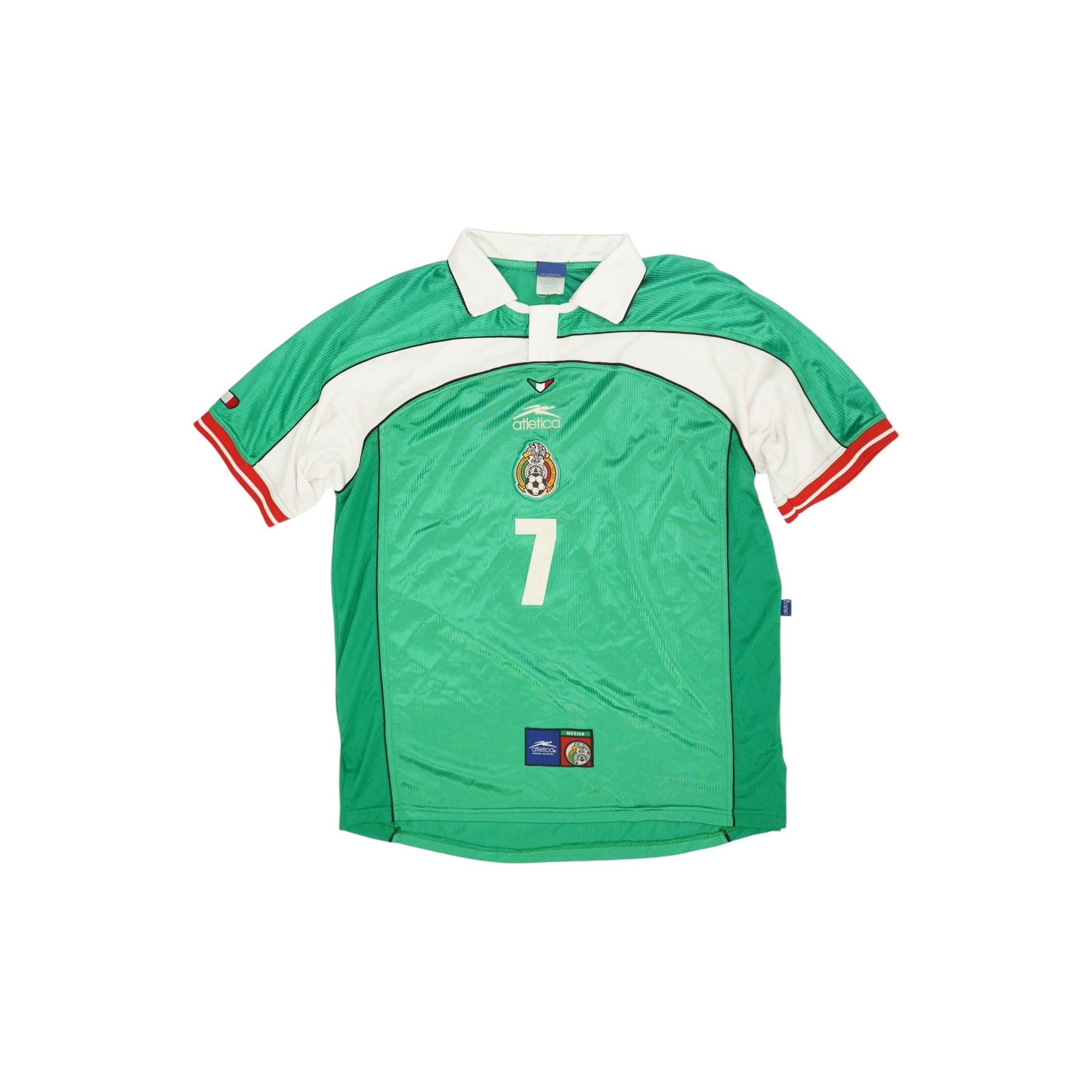 (Matchworn) México Local 2000 Lucho Perez #7