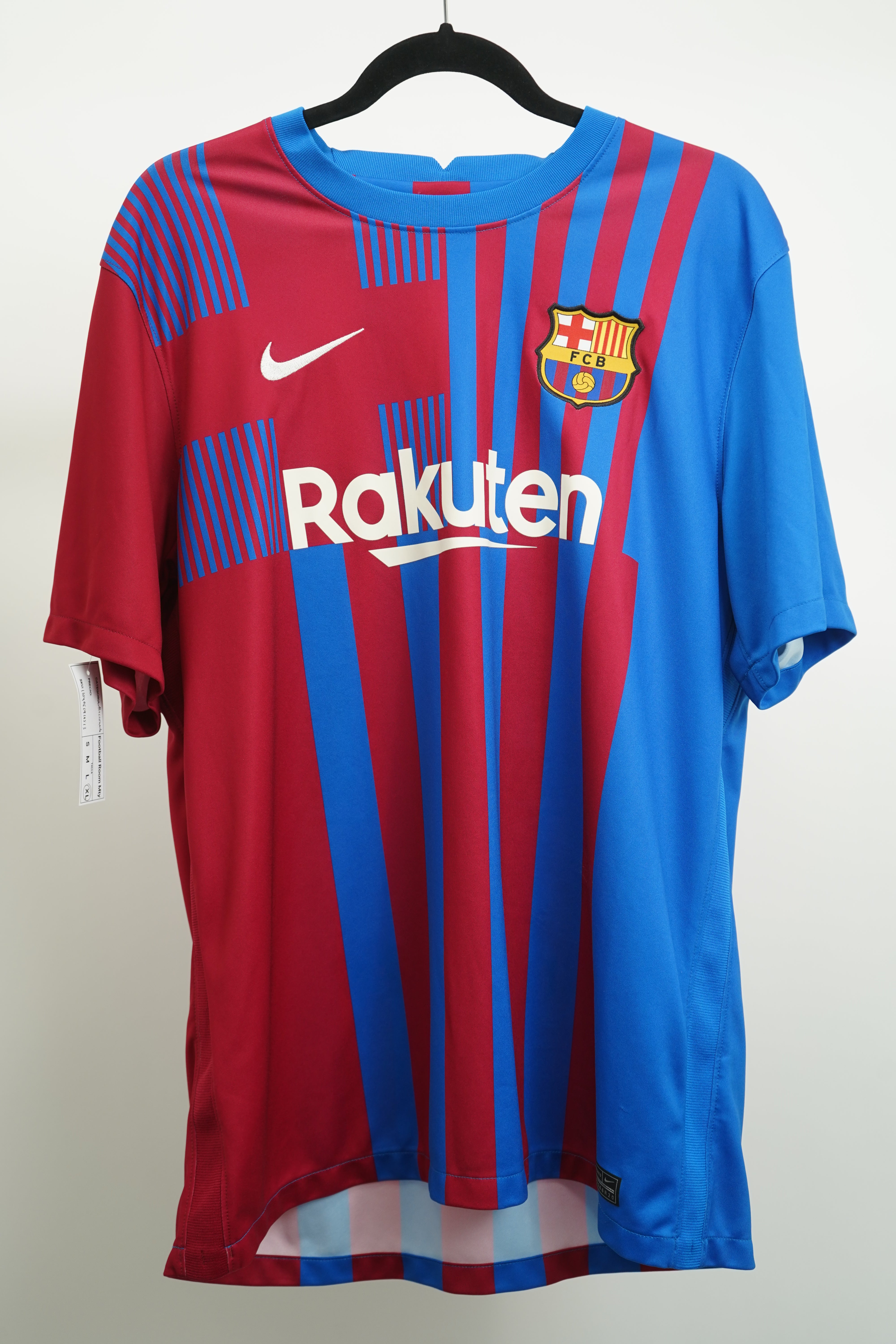 Barcelona Home 2021-2022 F. De Jong #21