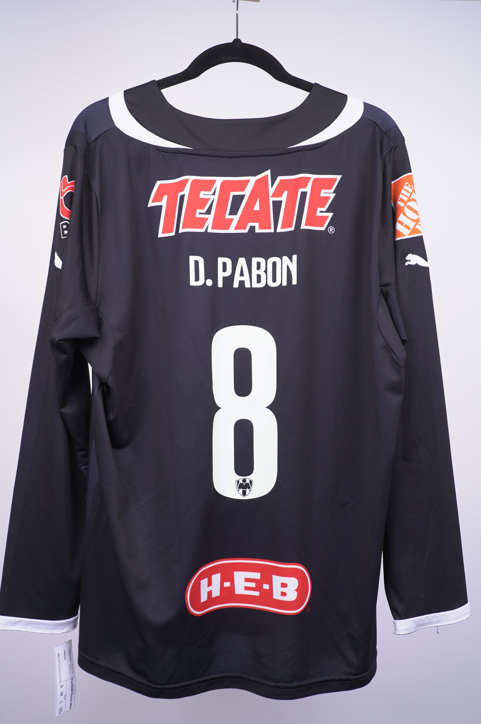 Rayados Dorlan Pabon #8 2014-2015 Manga Larga